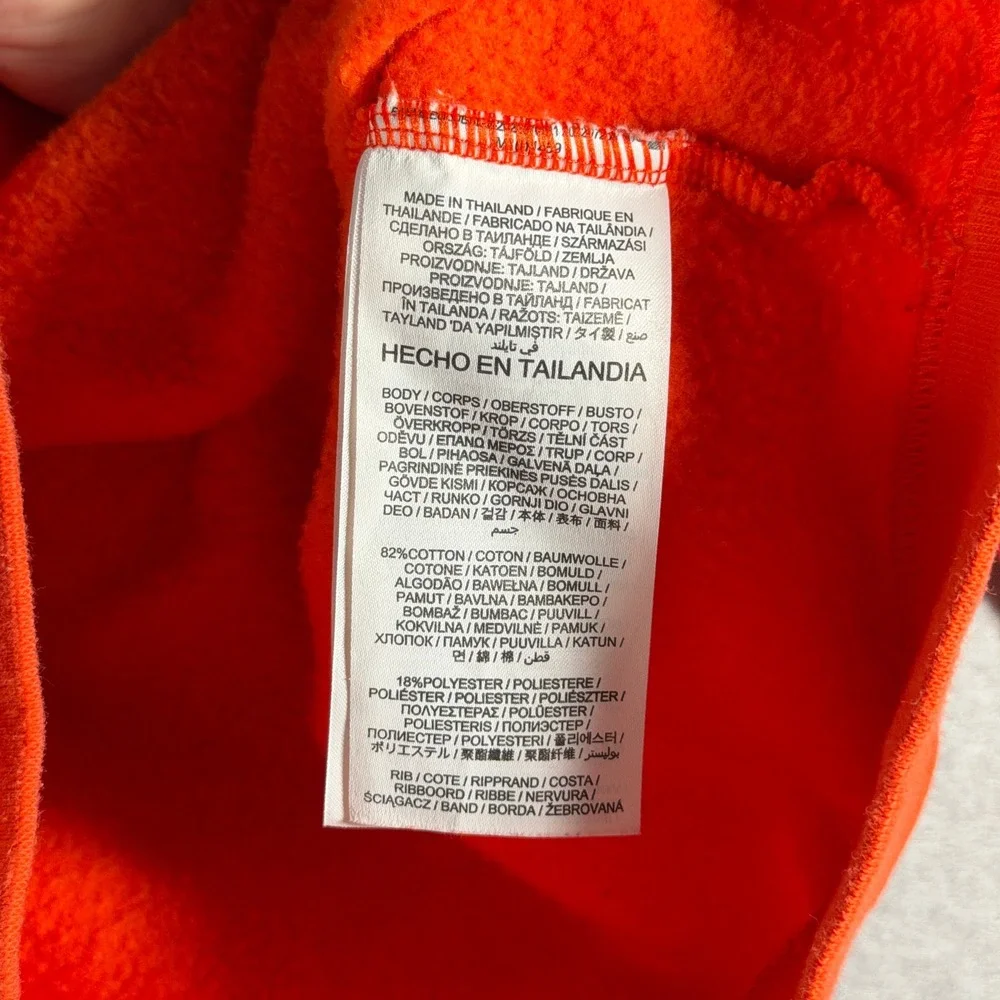 Nike San Francisco Giants MLB Orange Crewneck Sweatshirt Mens Small NKGX-89L